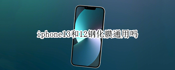 iphone13和12钢化膜通用吗（苹果12钢化膜和13通用吗）