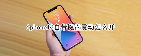 iphone12自带键盘震动怎么开（iphone12怎么开启键盘震动）