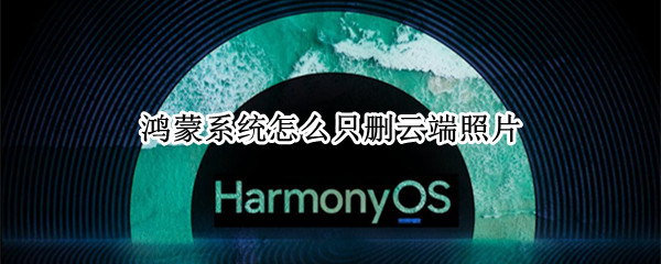 鸿蒙系统怎么只删云端照片（华为鸿蒙怎么只删云端照片）