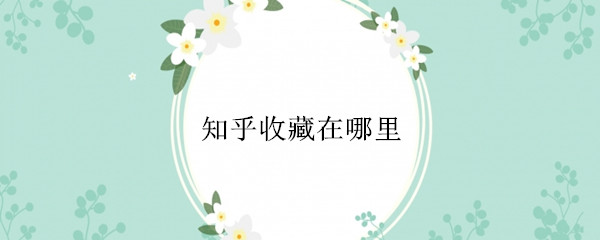 知乎收藏在哪里 知乎我的收藏在哪里