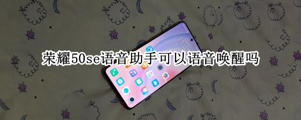 荣耀50se语音助手可以语音唤醒吗（荣耀50se怎样唤醒语音助手）