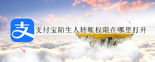 支付宝陌生人转账权限在哪里打开（支付宝陌生人转账权限在哪里关）