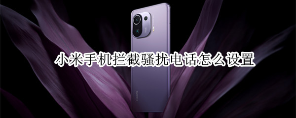 小米手机拦截骚扰电话怎么设置 小米手机拦截骚扰电话怎么设置手机管家