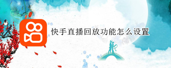 快手直播回放功能怎么设置（快手直播回放如何设置）