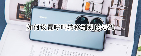 如何设置呼叫转移到别的号码（苹果手机如何设置呼叫转移到别的号码）
