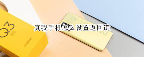 真我手机怎么设置返回键（真我手机怎么设置返回键在屏幕上）