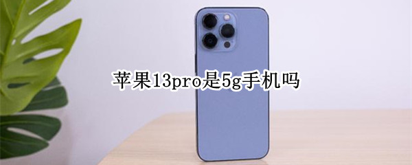 苹果13pro是5g手机吗 苹果12pro全部都是5g手机么