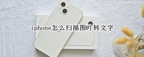 iphone怎么扫描图片转文字 iphone怎么扫描照片转文字
