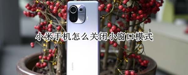 小米手机怎么关闭小窗口模式（小米手机怎么关闭小窗口模式切换）