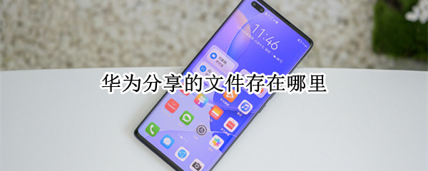 华为分享的文件在哪里（华为分享的文件在哪里电脑）