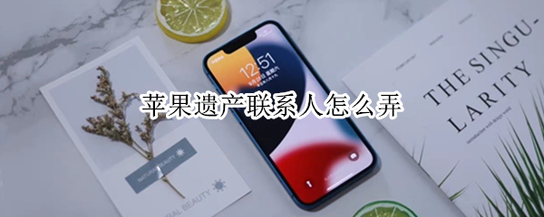 苹果遗产联系人怎么弄（苹果遗产联系人怎么弄到手机）