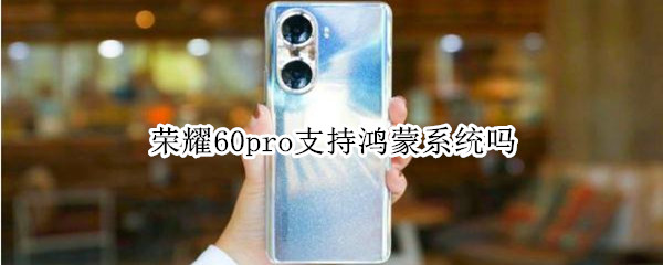 荣耀60pro支持鸿蒙系统吗 荣耀60pro支持鸿蒙系统吗怎么样