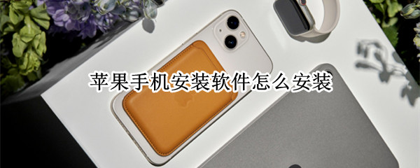 苹果手机安装软件怎么安装（苹果手机安装软件怎么安装的）