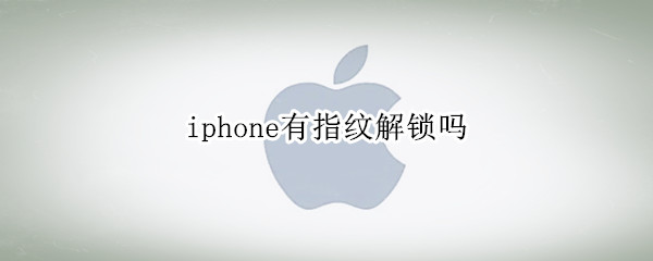 iphone有指纹解锁吗（iphone12有指纹解锁吗）