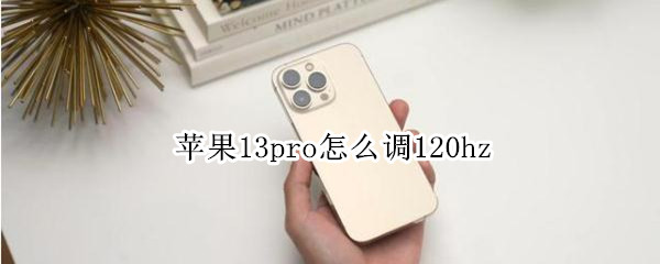 苹果13pro怎么调120hz（苹果13pro怎么调静音震动）