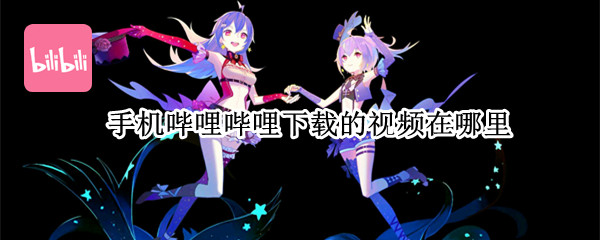 手机哔哩哔哩下载的视频在哪里