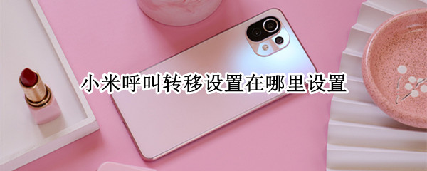 小米呼叫转移设置在哪里设置（小米手机呼叫转移设置在哪里设置）