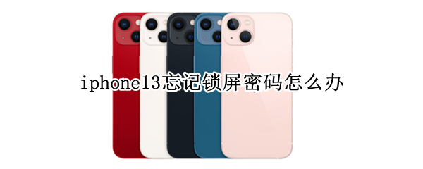 iphone13忘记锁屏密码怎么办 苹果手机13忘记密码锁屏了怎么办