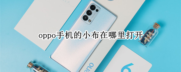 oppo手机的小布在哪里打开 oppo手机的小布怎么打开