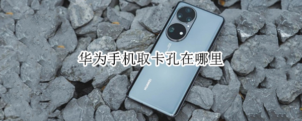 华为手机取卡孔在哪里（华为手机取卡孔在哪里华为v30pro）