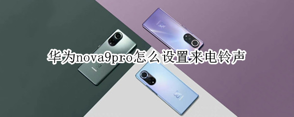 华为nova9pro怎么设置来电铃声（华为nova8pro怎么设置来电铃声）