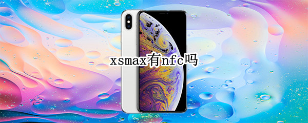xsmax有nfc吗 xsmax有nfc吗可以扫描身份证吗