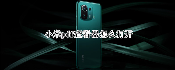 小米pdf查看器怎么打开（小米pdf查看器打开文件失败）