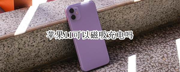 苹果11可以磁吸充电吗（苹果11支持磁吸充电吗）