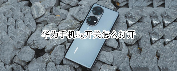 华为手机5g开关怎么打开 华为手机5g开关怎么打开图解