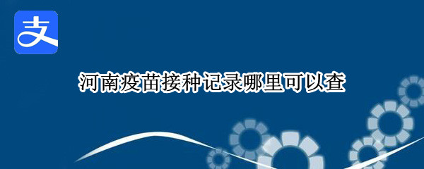 河南疫苗接种记录哪里可以查（河南疫苗接种记录哪里可以查询）