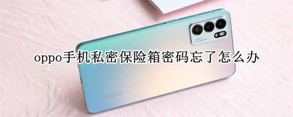 oppo手机私密保险箱密码忘了怎么办（oppo手机的私密保险箱密码忘记了怎么办）