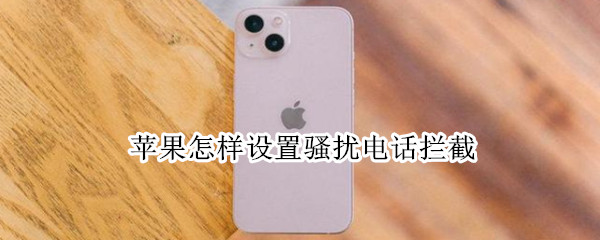 苹果怎样设置骚扰电话拦截（苹果怎样设置骚扰电话拦截短信）