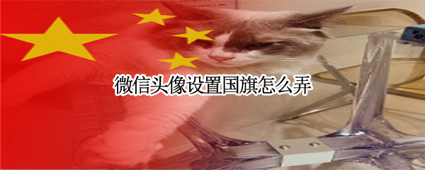 微信头像设置国旗怎么弄（微信头像设置国旗怎么弄好看）