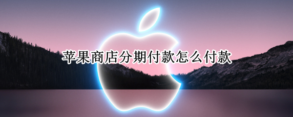 苹果商店分期付款怎么付款 苹果商店分期付款怎么付款的