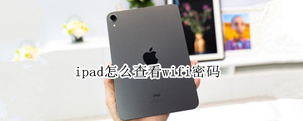 ipad怎么查看wifi密码 苹果ipad怎么查看wifi密码