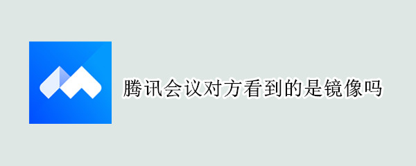 腾讯会议对方看到的是镜像吗（腾讯会议开了镜像对面看的是什么）
