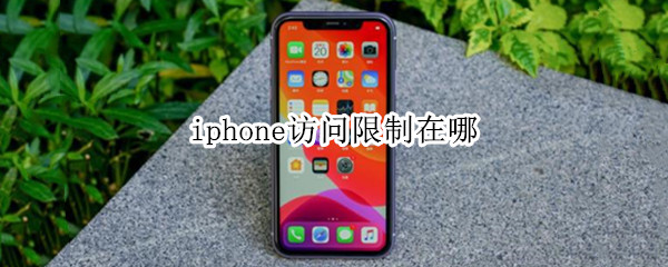 iphone访问限制在哪 iphone的访问限制在哪里设置