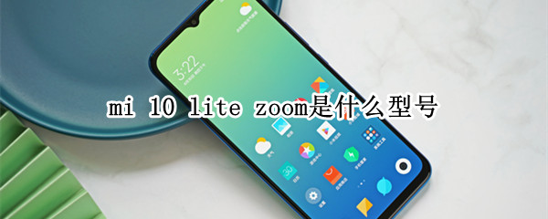 mi 10 lite zoom是什么型号