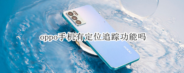 oppo手机有定位追踪功能吗（oppo手机有定位追踪功能吗在哪里）