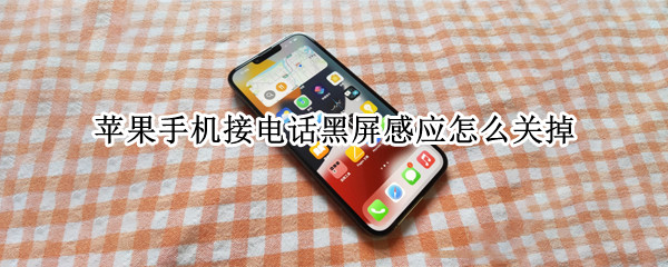 苹果手机接电话黑屏感应怎么关掉 苹果手机接电话黑屏感应怎么关掉了