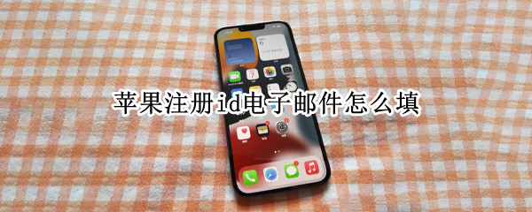 苹果注册id电子邮件怎么填 苹果id注册电子邮箱怎么填