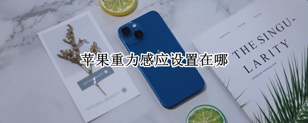 苹果重力感应设置在哪 苹果重力感应设置在哪里