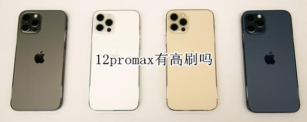 12promax有高刷吗（12pro max有高刷吗）