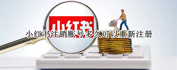 小红书注销账号多久可以重新注册（小红书注销后账号可以再注册么）