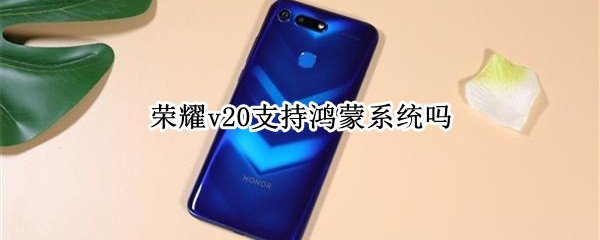 荣耀v20支持鸿蒙系统吗 荣耀v20能否用将来的鸿蒙系统
