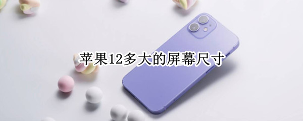 苹果12多大的屏幕尺寸（苹果12的屏幕尺寸）