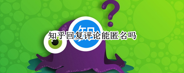知乎回复评论能匿名吗（知乎匿名回答回复评论可以匿名吗）