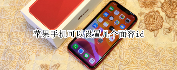 苹果手机可以设置几个面容id 苹果手机可以设置几个面容id付款