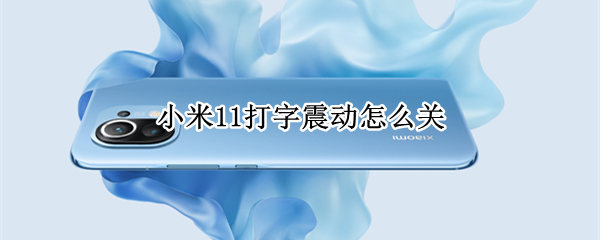 小米11打字震动怎么关（小米11怎么关掉手机打字时候的振动）