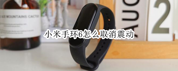 小米手环6怎么取消震动 小米手环6怎么取消震动不取消通知